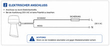 Signalhupe 230V Akustische Warnsirene 100dB
