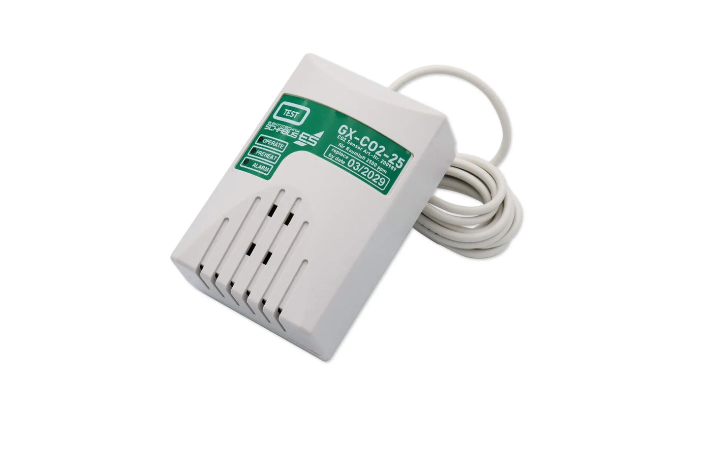 CO₂-Sensor GX-CO2-25 – aktiver Kohlendioxid-Sensor für Raumluft