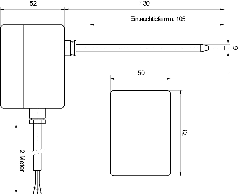 Abgastemperaturwächter ATW 519 50°C