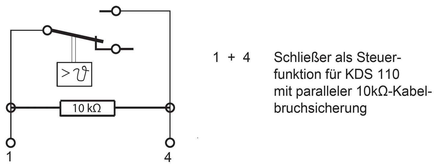 Abgastemperaturwächter ATW 519 - KDS 110/116