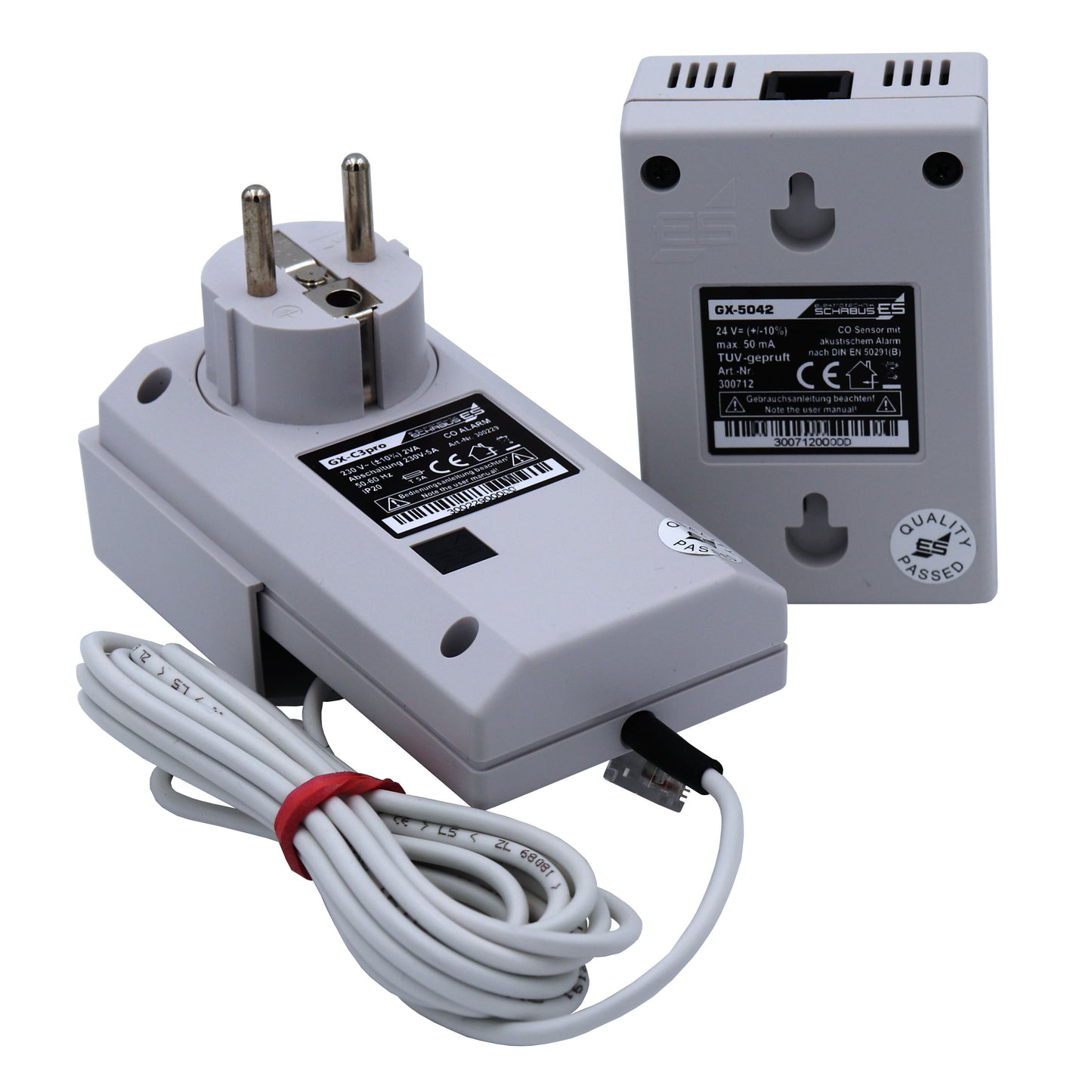 CO Melder GXC3 Rückseite