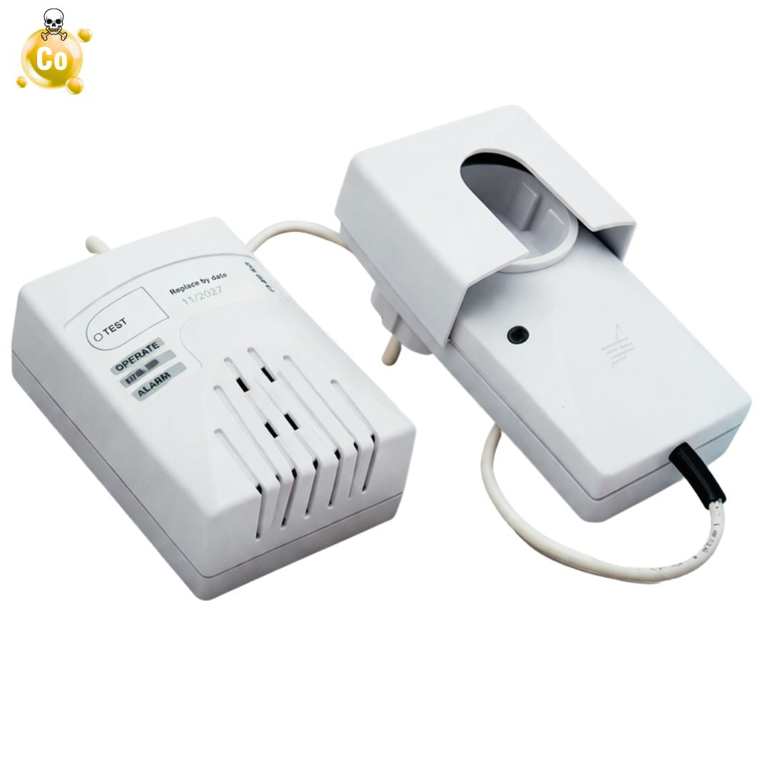 CO ALARM GX-C3pro Steckdosengerät 230V mit externen CO-Sensor