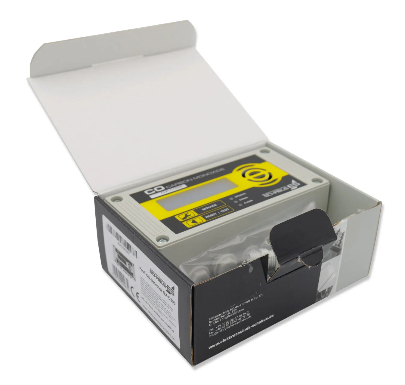 PROFI CO ALARM GX-C300 Kohlenmonoxid Melder. CO detektiert - Gefahr gebannt.