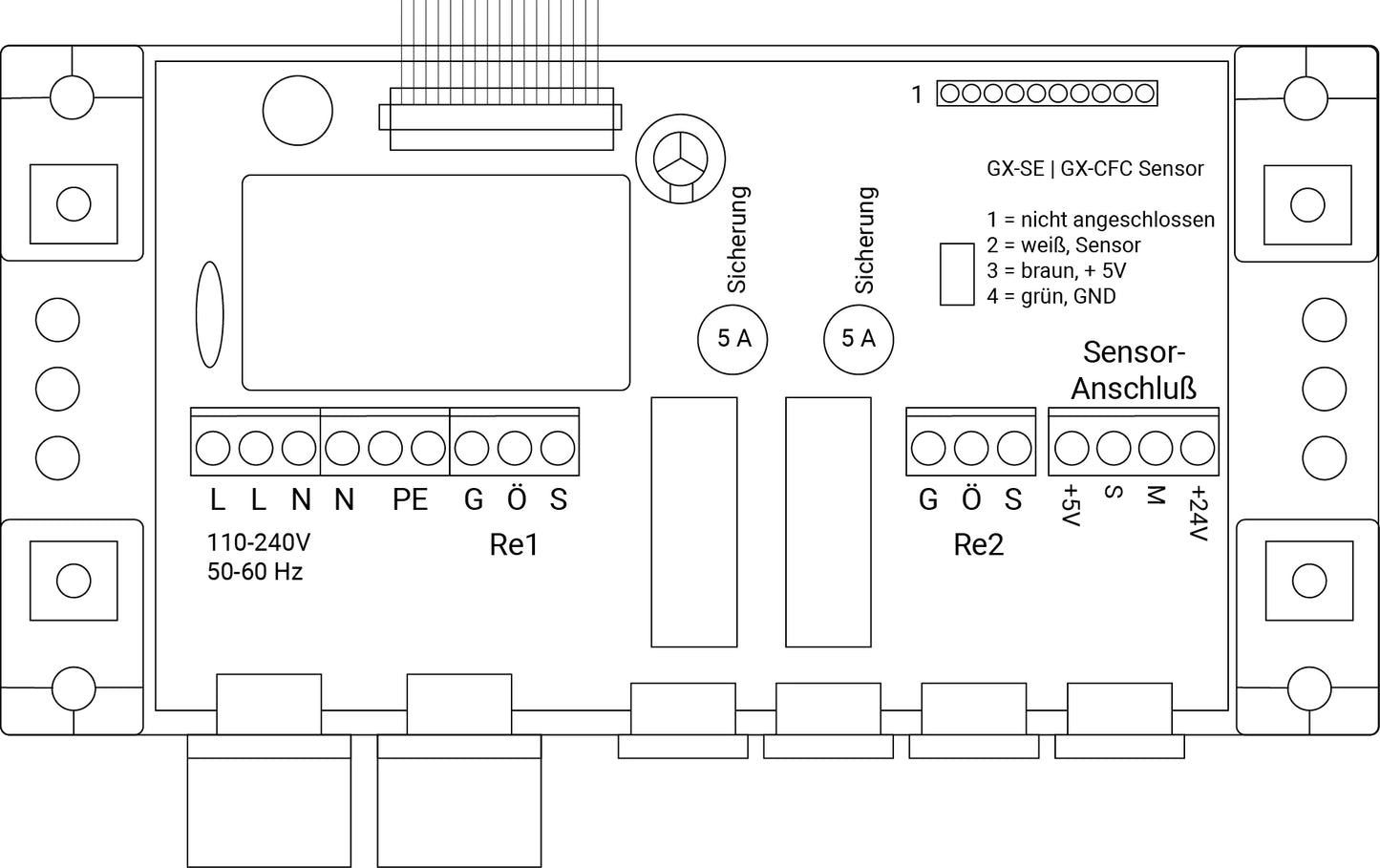 جهاز إنذار غاز احترافي GX-C300S