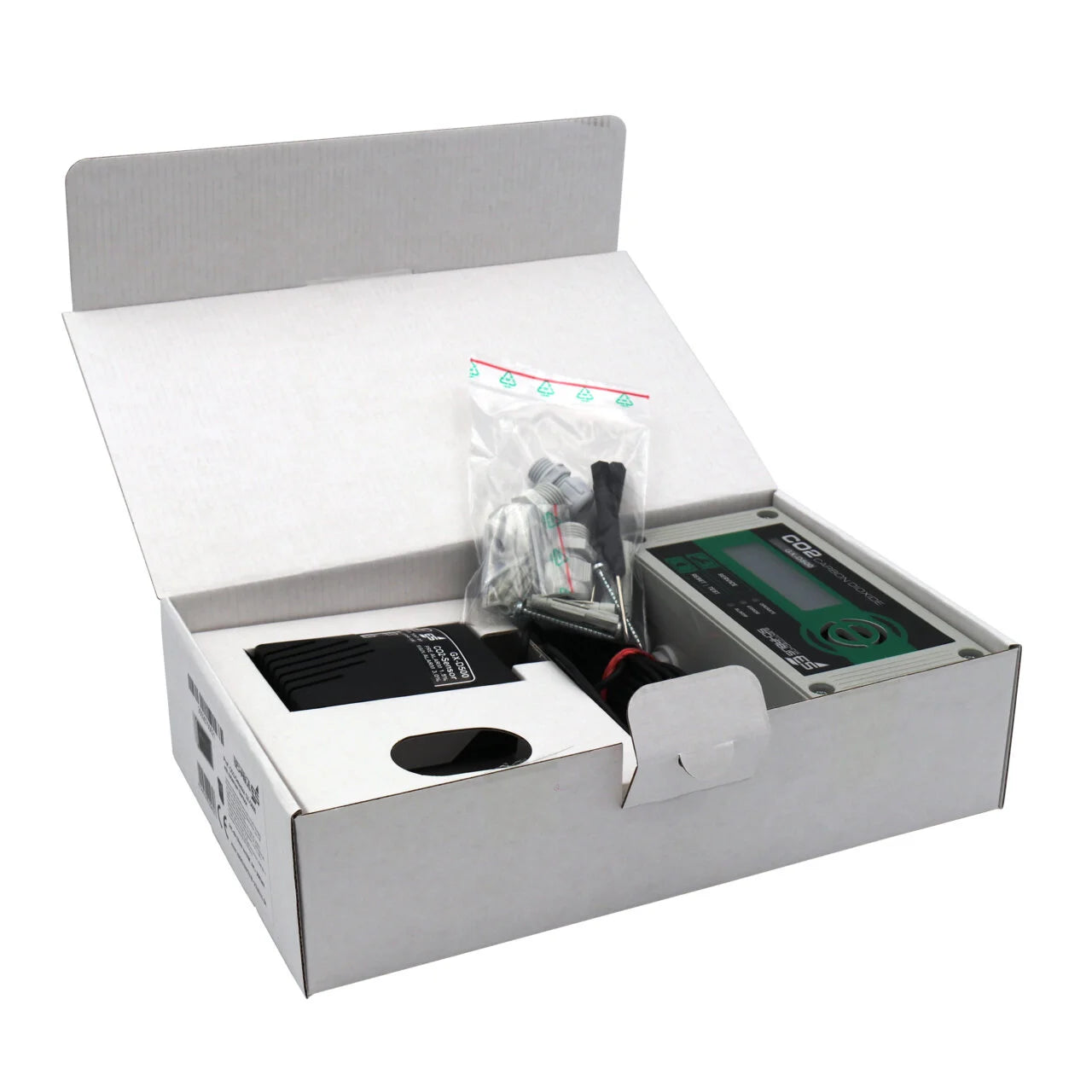 جهاز تحذير من ثاني أكسيد الكربون GX-D500 من Prof. CO₂