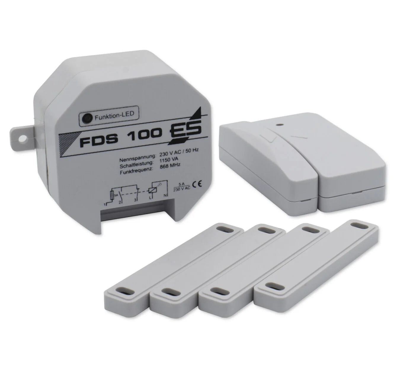 Wireless exhaust air control FDS 100 DIBt