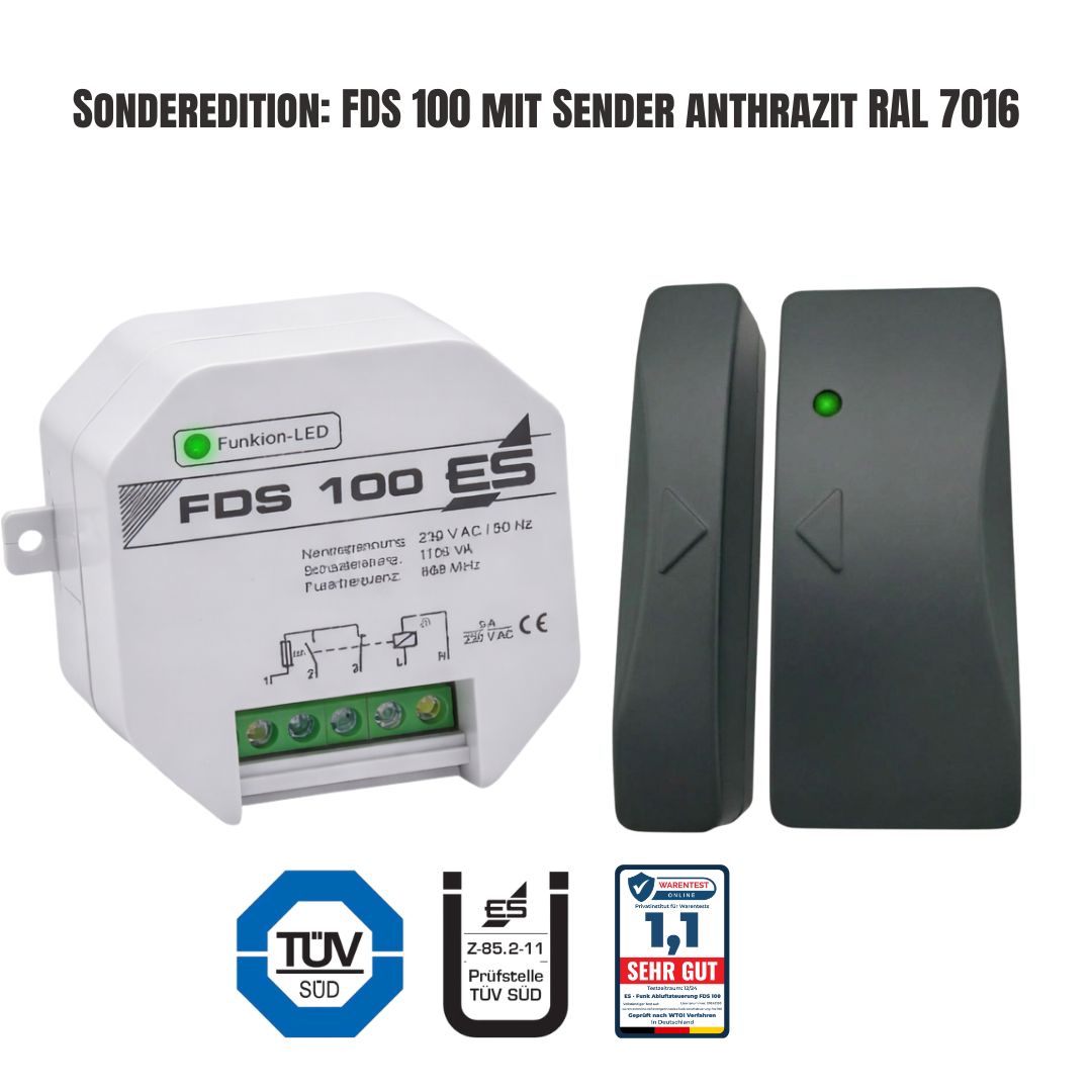 نظام التحكم اللاسلكي في عادم الهواء FDS 100 DIBt