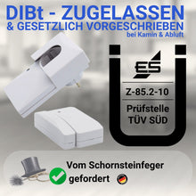 FDS 200 Funk-Abluftsteuerung Dibt-Zugelassen vom Schornsteinfeger gefordert