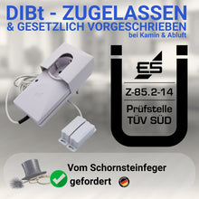KDS 210 Kabel-Abluftsteueurng Dibt Zugelassen und TÜV geprüft