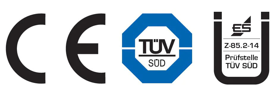 Kabel-Abluftsteuerung KDS 210 DIBt Ü-Zeichen und TÜV