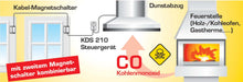Kabel-Abluftsteuerung KDS 210 DIBt Ü-Zeichen und TÜV