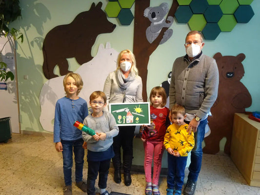 C02 Ampel für den Kindergarten Bärenstube in Stephanskirchen