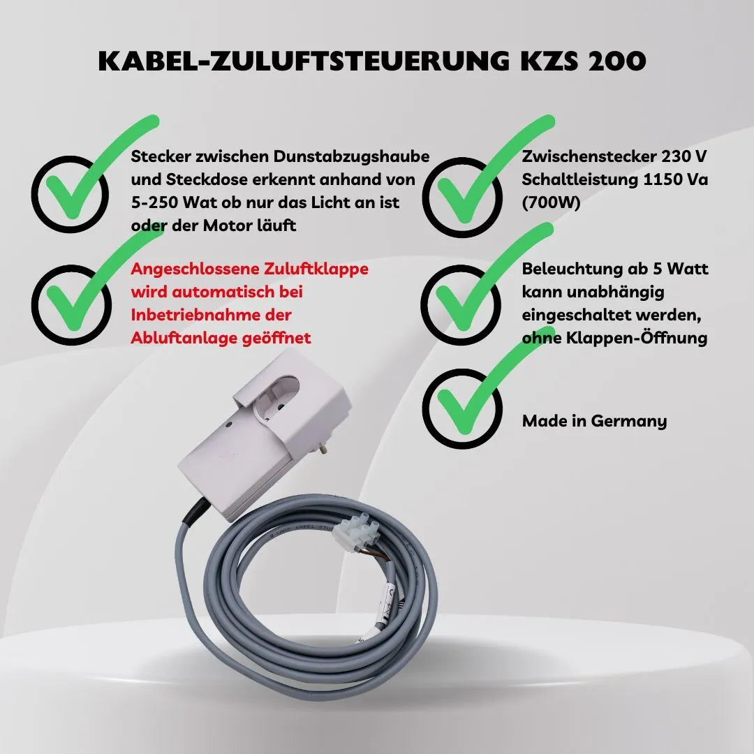 Kabel-Zuluftsteuerung KZS 200
