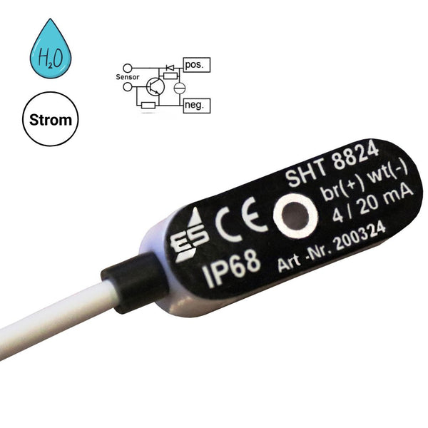 Aktiver Wassersensor SHT 8824 Schaltprinzip "gesteuerte Konstantstromsenke"