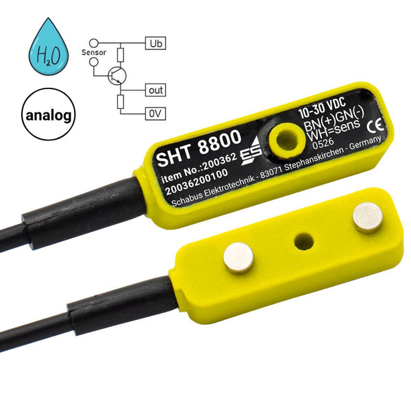 Aktiver Wassersensor SHT 8800 Schaltprinzip: "analoge Spannung"