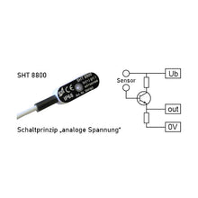 Aktiver Wassersensor SHT 8800 Schaltprinzip: "analoge Spannung"