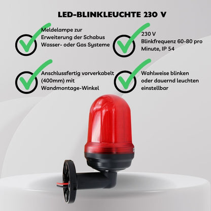 Blinkleuchte Aufzählungspunkte