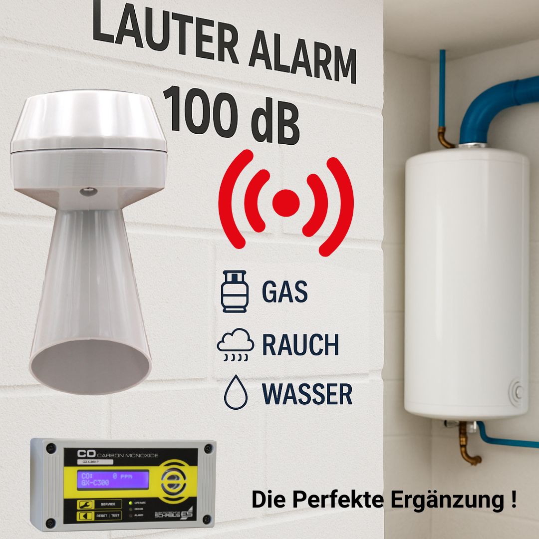 Signalhupe Anwendungsbeispiel