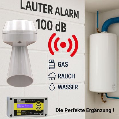 Signalhupe Anwendungsbeispiel