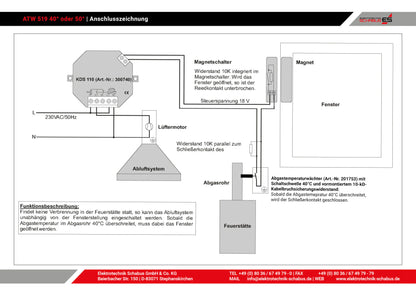 Abgastemperaturwächter ATW 519 50°C