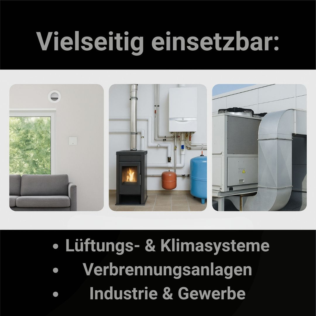 Zuluftklappe Luftdicht Einsatzbeispiele