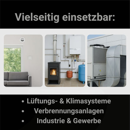 Zuluftklappe Luftdicht Einsatzbeispiele