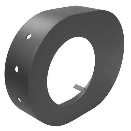 Rosette - ⌀ 130 mm silbergrau - Zubehör zum Differenzdruck-Controller DS01