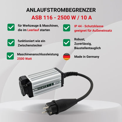 Anlaufstrombegrenzer ASB 116 2500W/10A