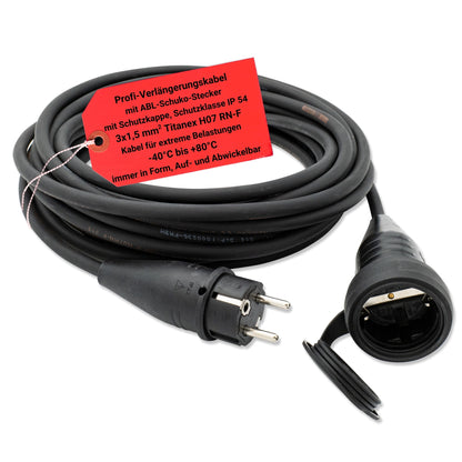 Verlängerungskabel Schuko 3x2,5mm 20m