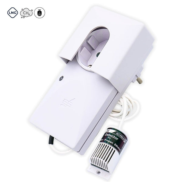 GAS ALARM GX-B3 Steckdosengerät 230V für Stadt,-Erd- Flüssiggas + Geräteabschaltung