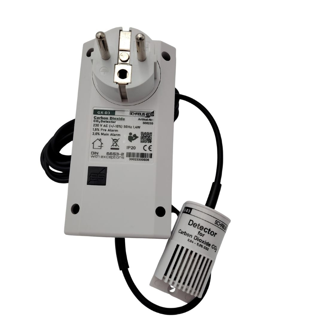 CO2 Melder GX-D3 für technische Anlagen. Weil gute Luft keine Kompromisse kennt