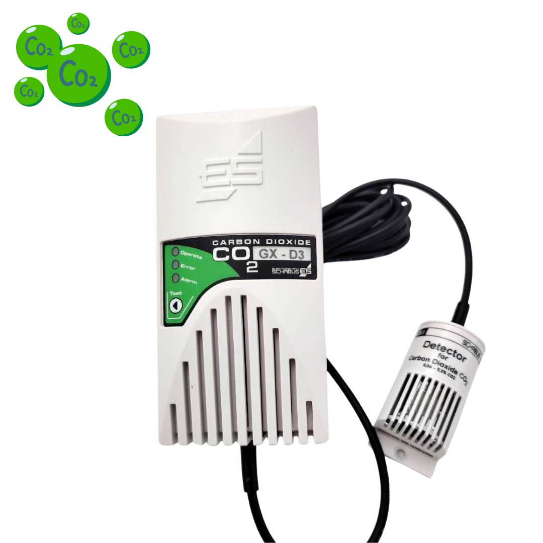 CO2 Melder GX-D3 für technische Anlagen. Weil gute Luft keine Kompromisse kennt