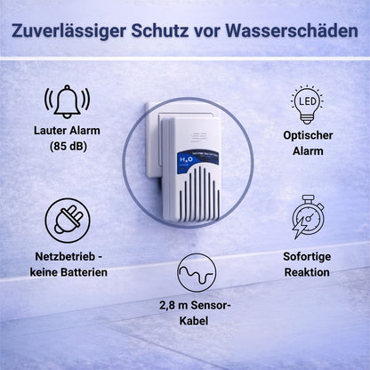 Zuverlässiger Schutz vor Wasserschäden, ihre Vorteile auf einen Blick