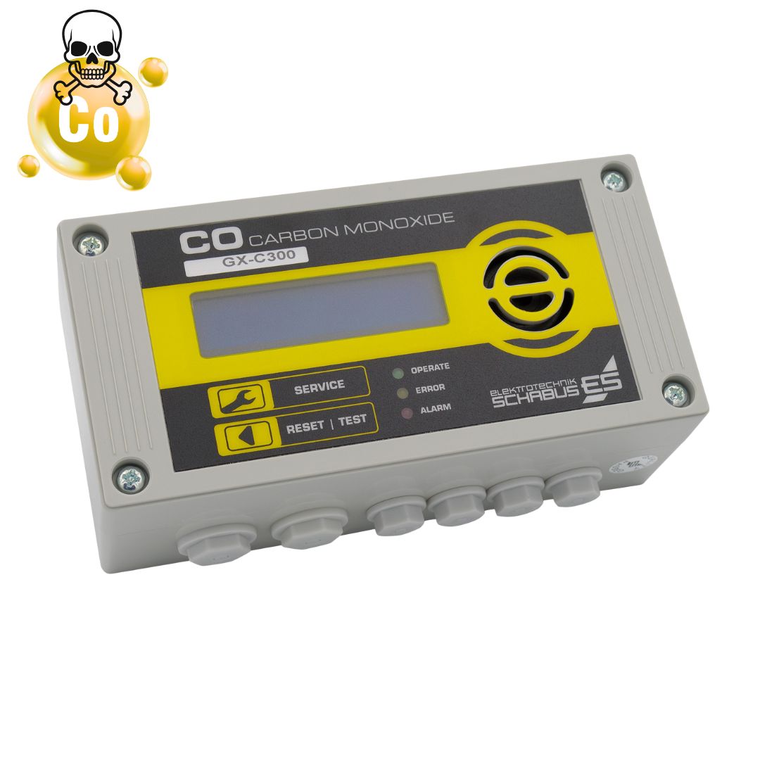 PROFI CO ALARM GX-C300 Kohlenmonoxid Melder.         CO detektiert - Gefahr gebannt.