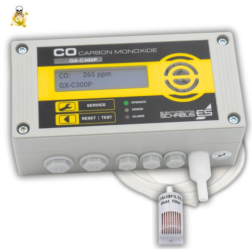PROFI CO ALARM GX-C300P Kohlenmonoxid Melder für thermisch anspruchsvolle Räume