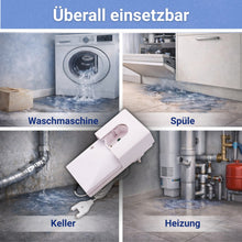 Aquastopp SHT 216 überall einsetzbar, z.B. bei Waschmaschine, Spüle, Keller, Heizung