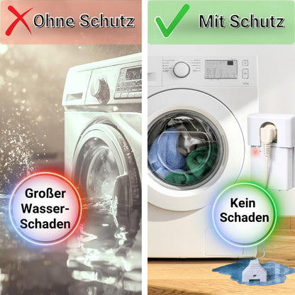 Aquastopp SHT 216 Vergleich mit oder ohne Schutz