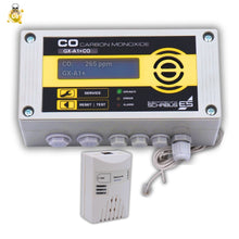 CO Melder GXA1+CO mit externem CO Sensor für bessere Positionierbarkeit