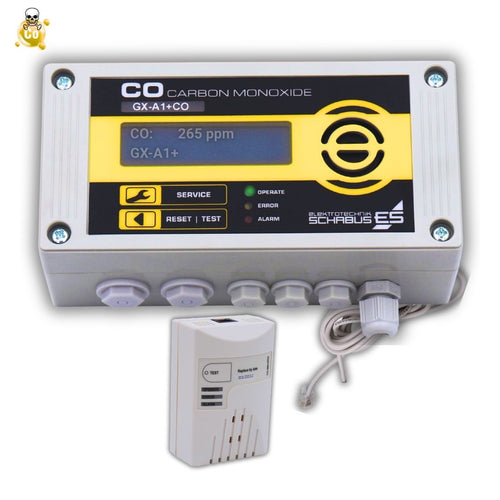 CO Melder GX-A1+CO mit externem Sensor