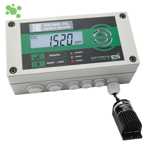 Profi CO₂ Melder GX-D500 für Schankanlagen, Brauereien, Kühlräume