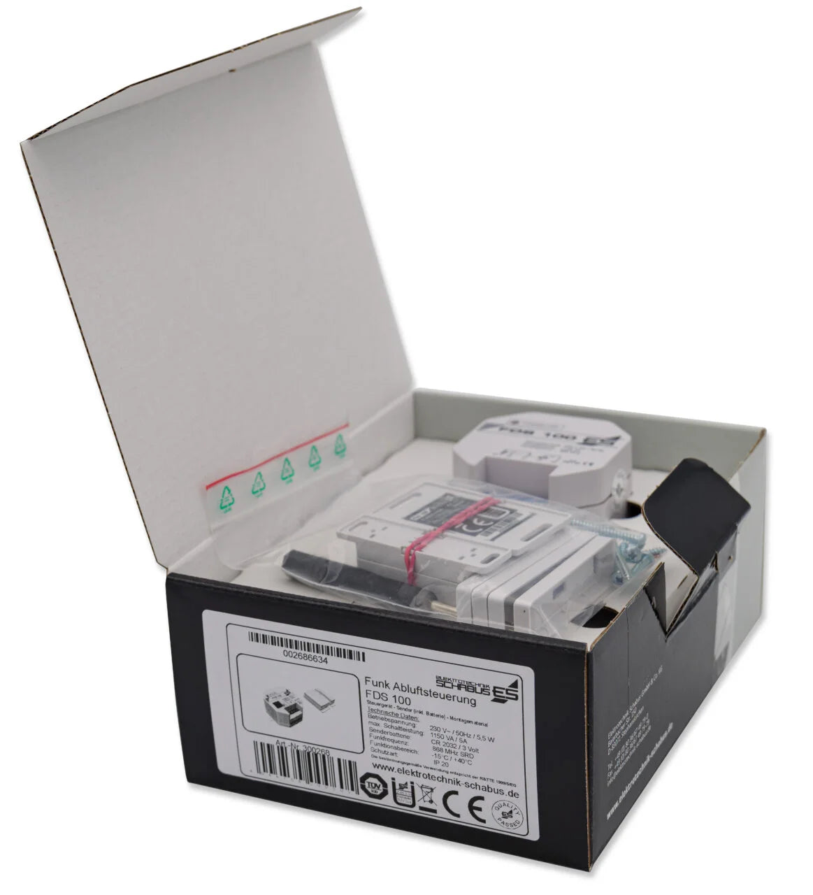 Funk-Abluftsteuerung FDS 100 DIBt