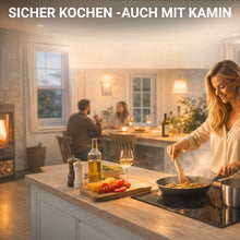 Sicher kochen - auch mit Kamin Abluftsteuerung per Funk