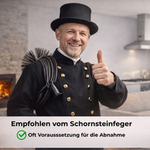 Funk-Abluftsteuerung mit Dibt-Zulassung empfohlen vom Schornsteinfeger