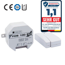 Funkabluftsteuerung FDS100 mit TÜV-Prüfsiegel und Ü-Zeichen