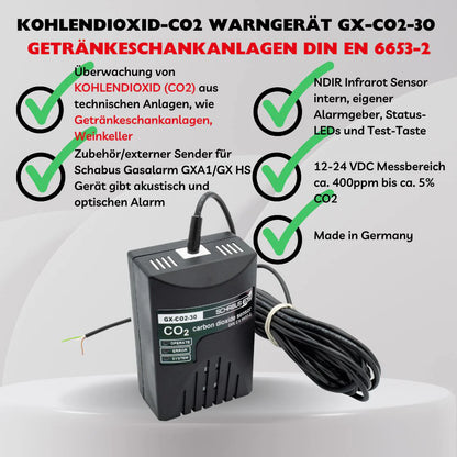 GX-CO2-30 Kohlendioxid Gassensor