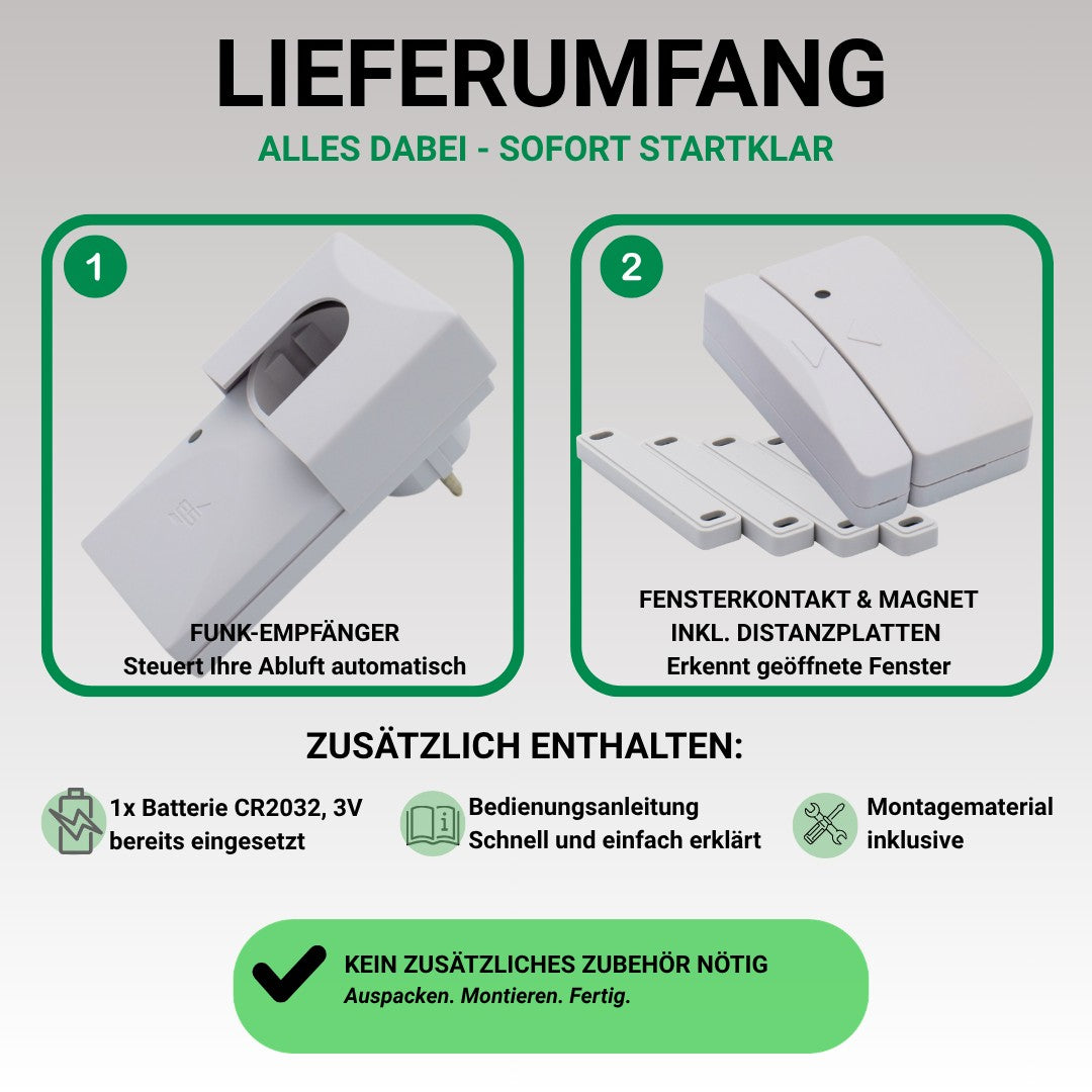 FDS 200 Funk-Abluftsteuerung_Lieferumfang