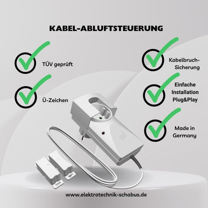 Aufzählungspunkte, Bulletpoints KDS 210 Kabel-Abluftsteuerung