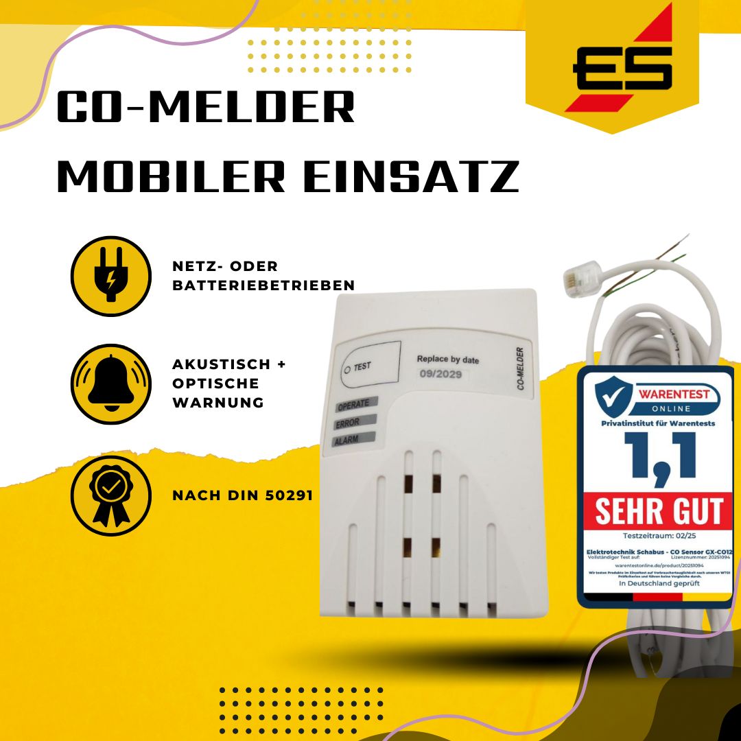 CO Melder Mobiler Einsatz 
