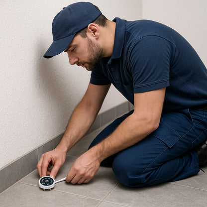 Bodensensor Montagebild