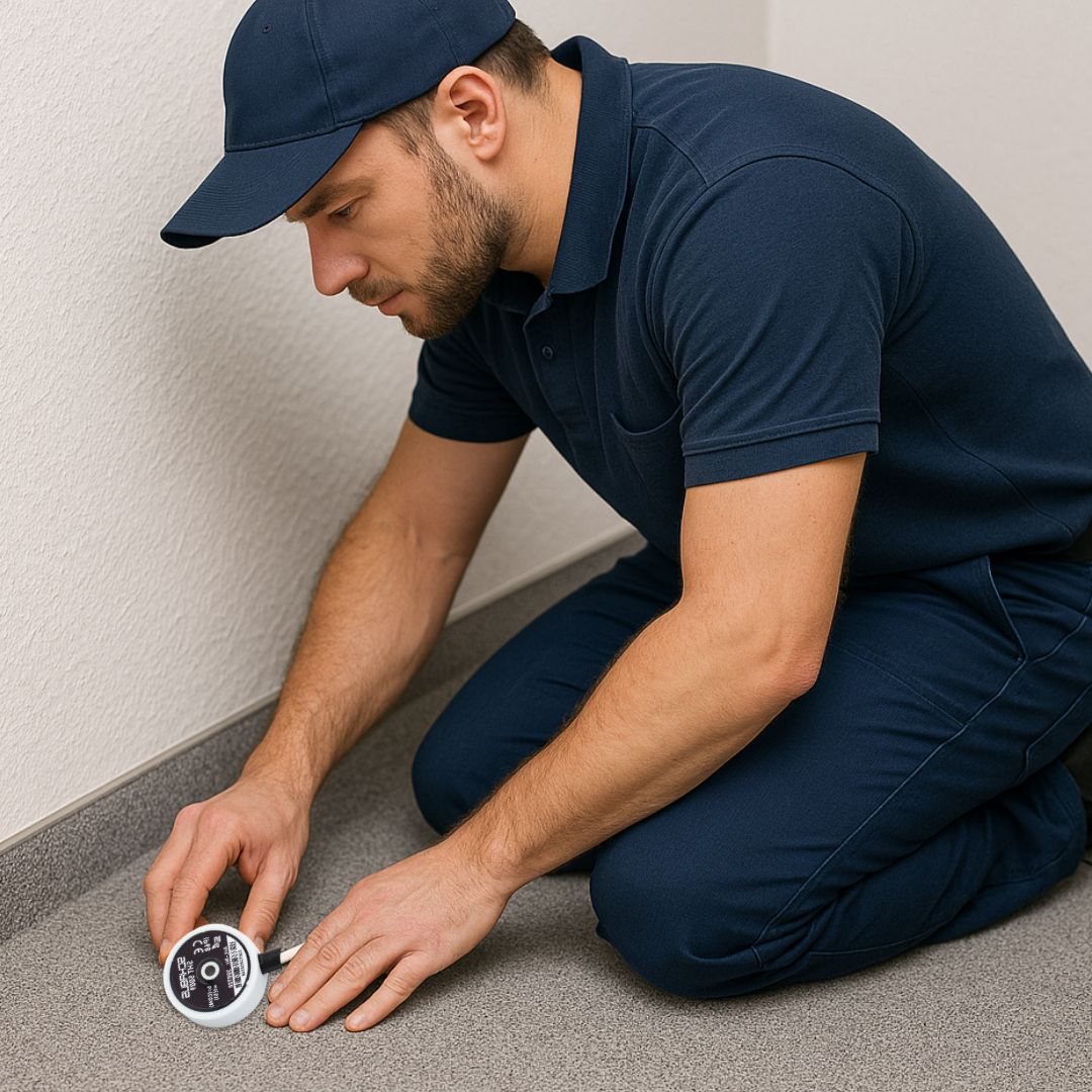 Bodensensor Montagebild